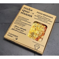PIZZA MEDIANA 4 QUESOS. TE GUSTA EL QUESO?