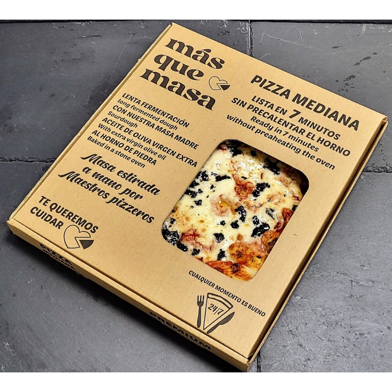 PIZZA MEDIANA MARGARITA TRUFADA