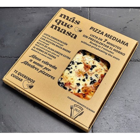 PIZZA MEDIANA MARGARITA TRUFADA